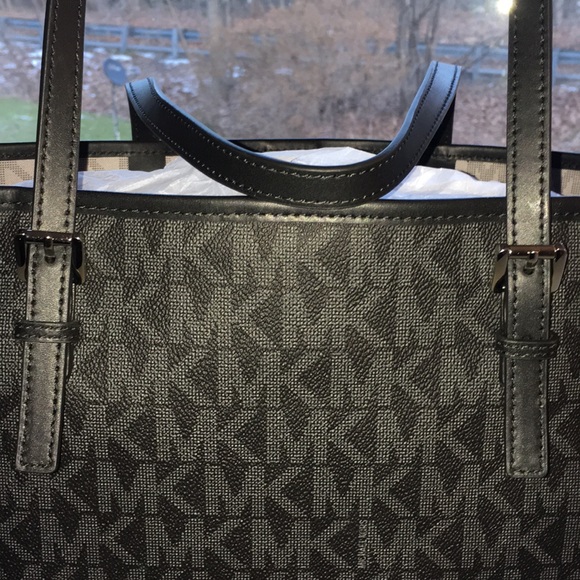 Sold on EBay Auth. NWT Michael Kors Travel Tote - Picture 3 of 6